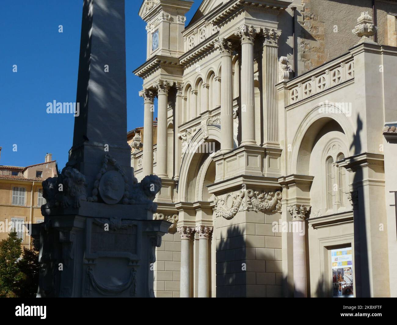 The architecture of Eglise de la Madeleine in France Stock Photo Alamy
