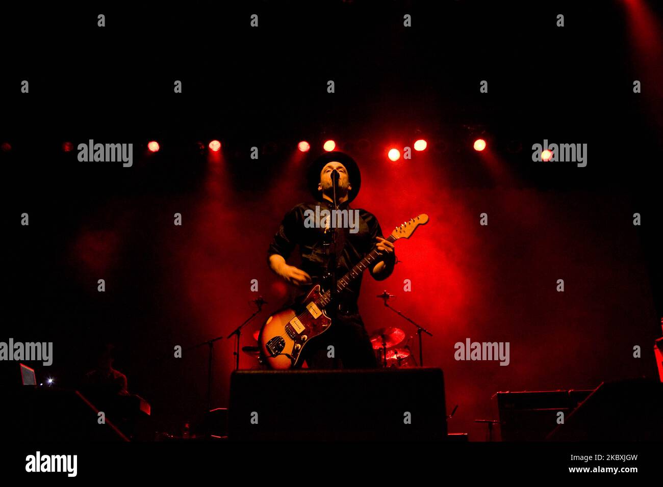 Scottish alternative rock band Travis performs live at the Olympic Hall in Seoul on March 1