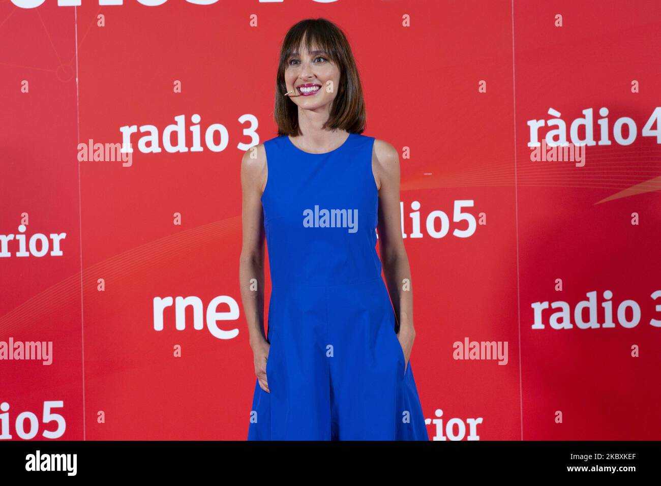 Julia Varela during the Presentation of the new season of Radio Nacional de Spain, in Madrid, Spain on August 27, 2020. (Photo by Oscar Gonzalez/NurPhoto) Stock Photo