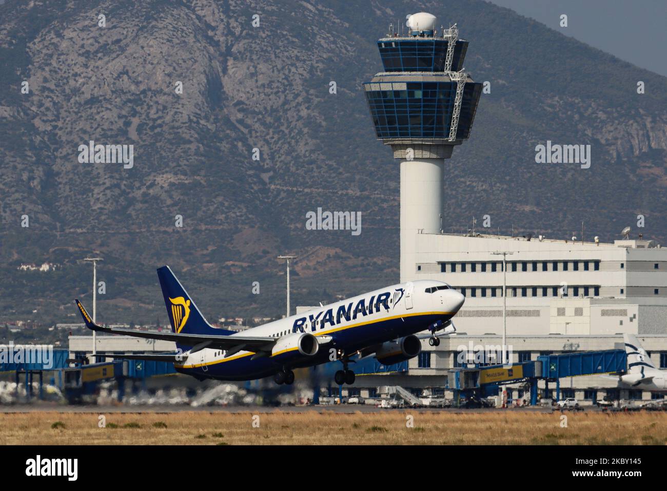 Ryanair Low Cost Carrier, Boeing 737800 aircraft as seen taxiing
