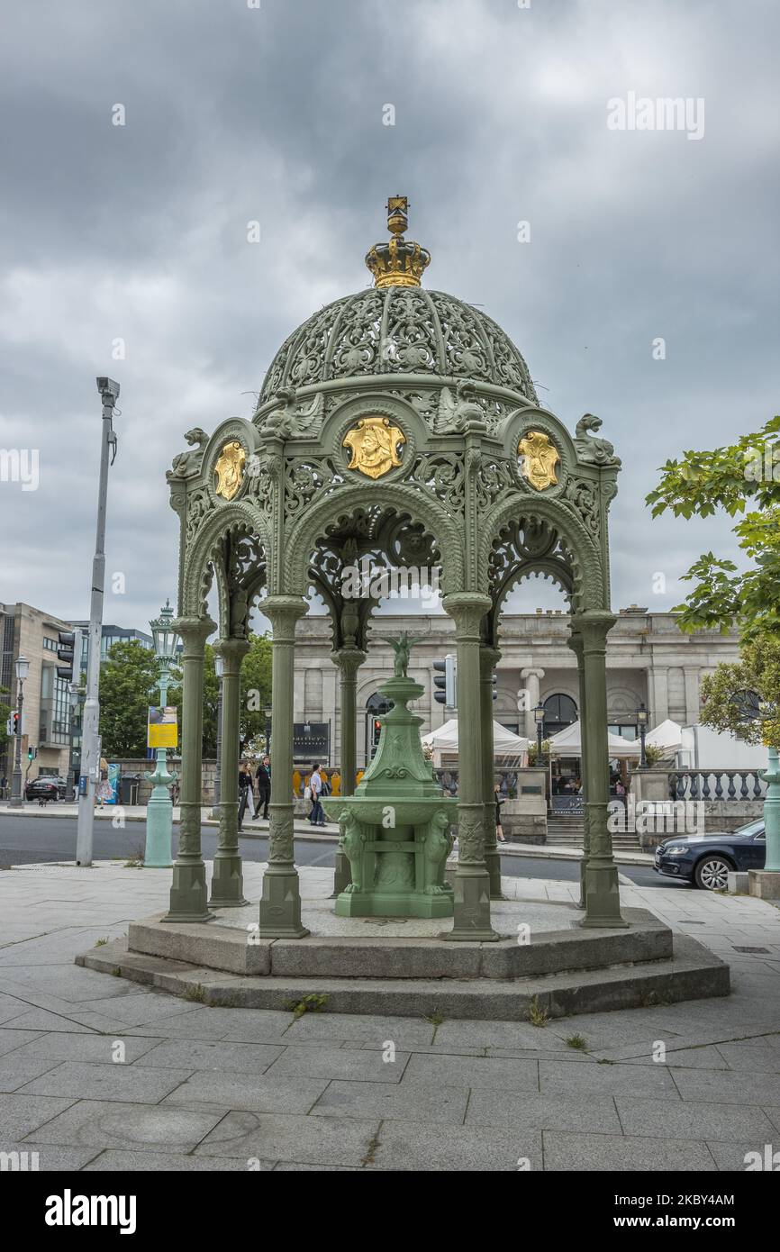 Dublin, Ireland 8 July 2022 "Another cloudy day in Dublin, Queen