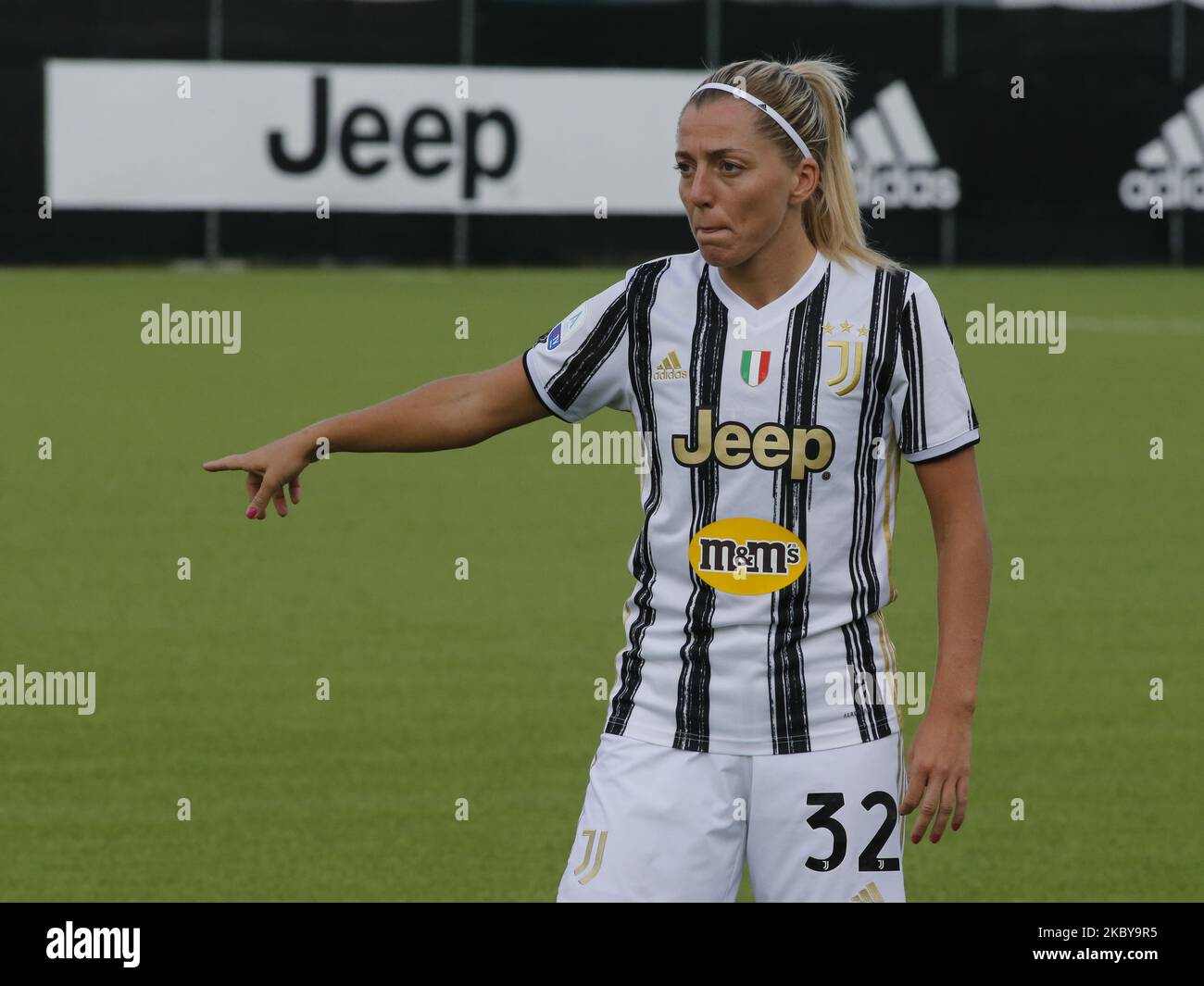 Linda Sembrant during Serie A match between Juventus Woman v San Marino Academy, in Vinovo, Italy on September 6, 2020 (Photo by Loris Roselli). Stock Photo