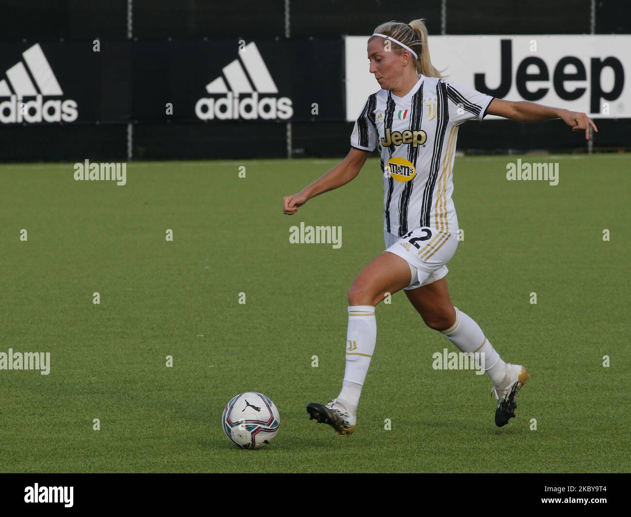 Linda Sembrant during Serie A match between Juventus Woman v San Marino Academy, in Vinovo, Italy on September 6, 2020 (Photo by Loris Roselli). Stock Photo