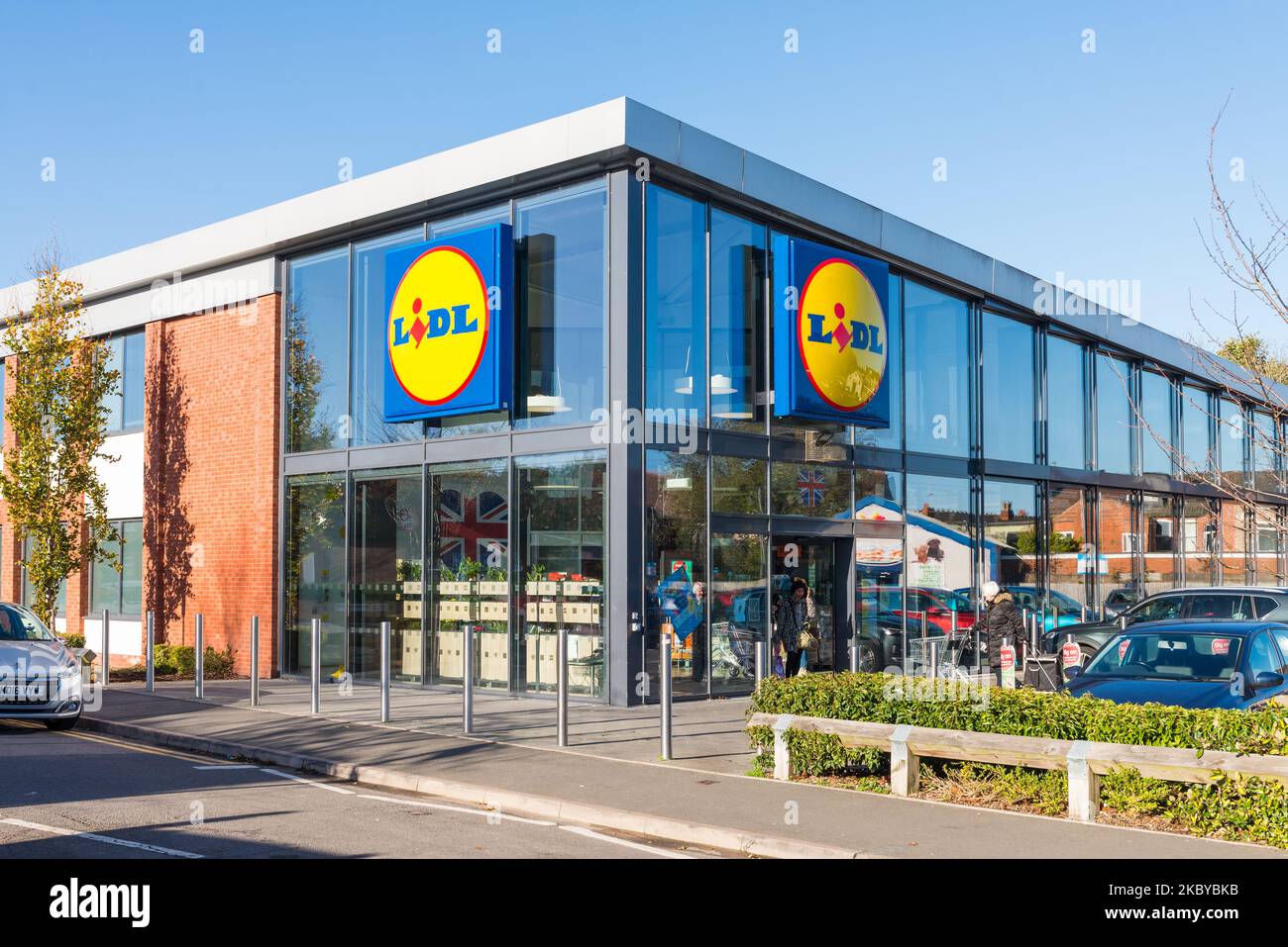 The Lidl supermarket in Kings Heath, Birmingham Stock Photo Alamy