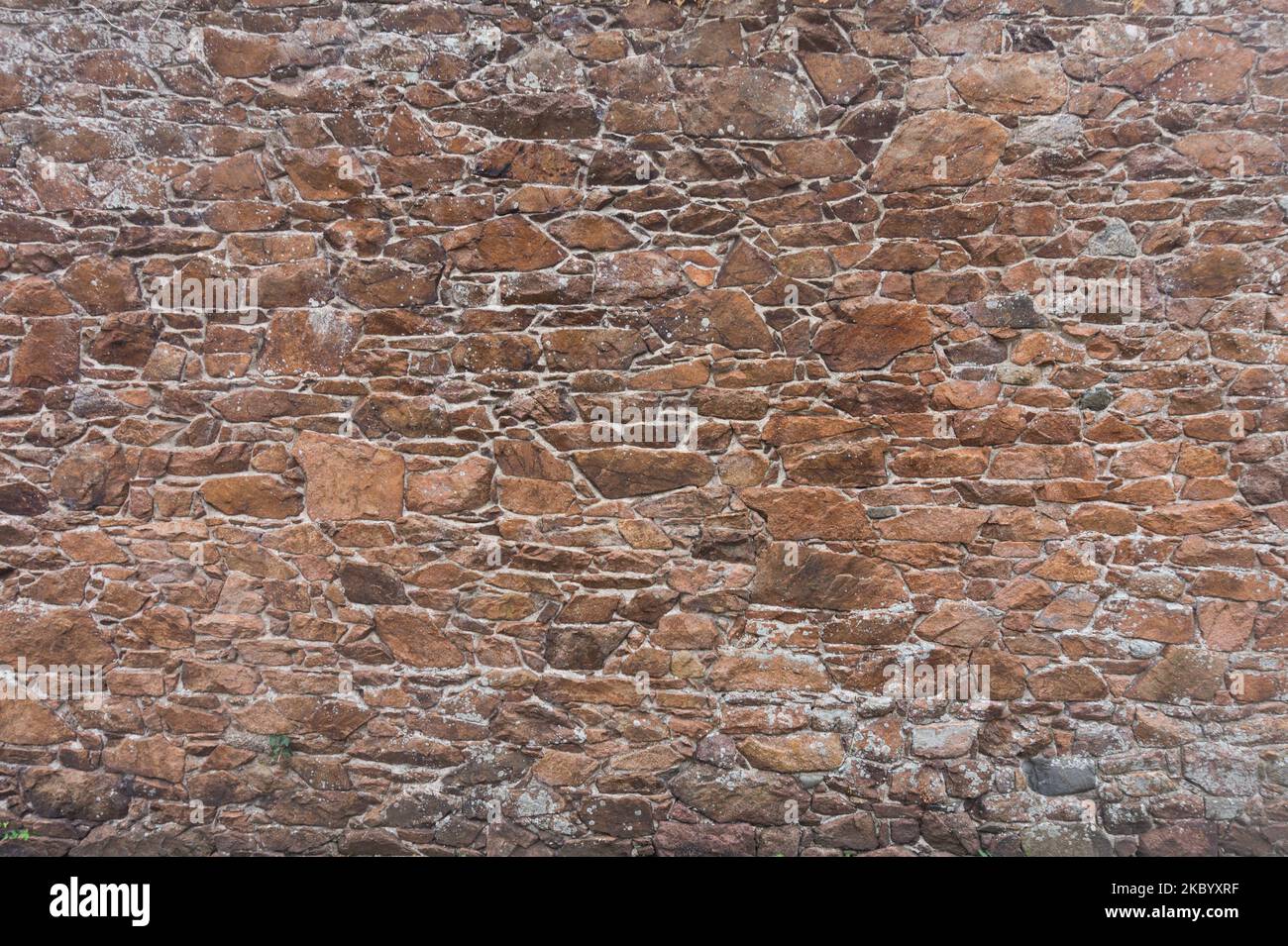 Stone Wall Texture, Seamless Texture Stone Wall. High Resolution Stock