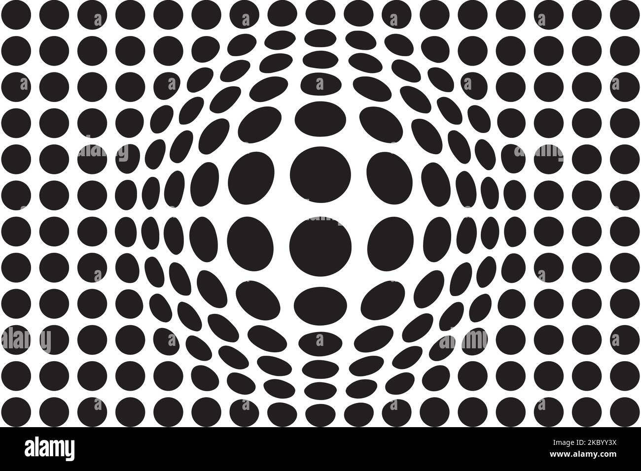 Vector halftone dots. Black dots on white background. Vector ...