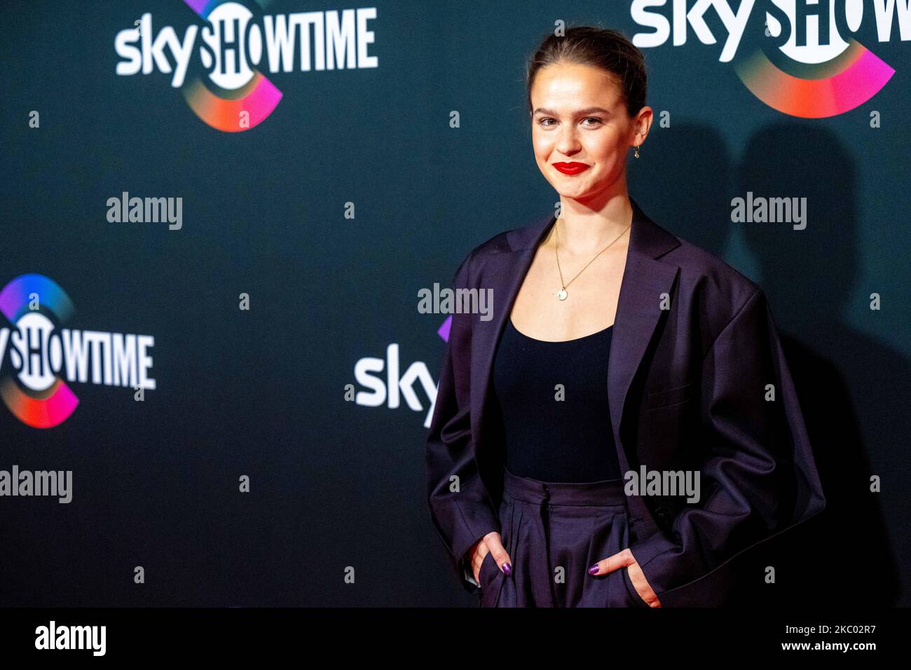 Clara Rugaard attend the exclusive new streaming service SkyShowtime ...