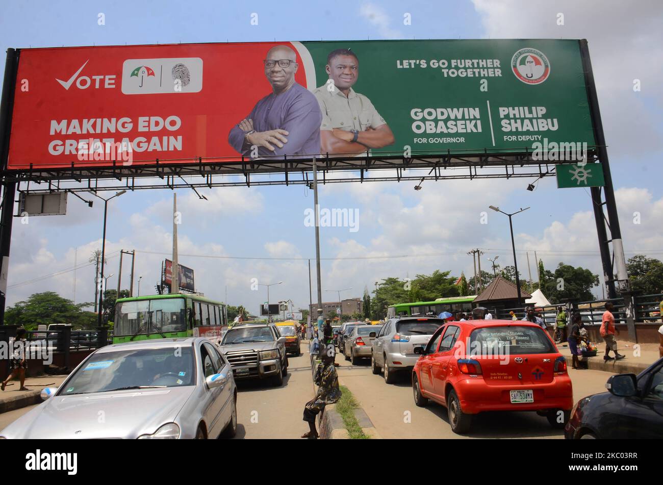 Billboard of peoples democratic party hi-res stock photography and ...