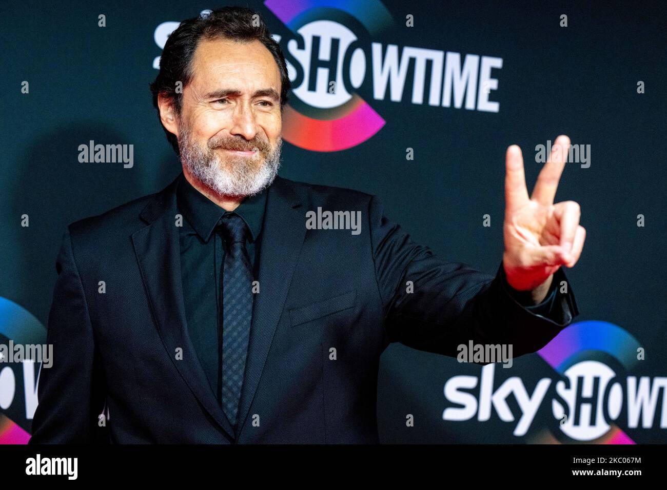 Demian Bichir attend the exclusive new streaming service SkyShowtime
