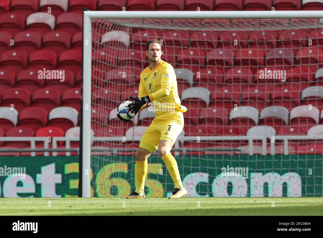 Asmir Begovic of AFC Bournemouth - AFC Bournemouth v Reading, Sky Bet  Championship, Vitality Stadium, Bournemouth, UK - 21st November 2020  Editorial Use Only - DataCo restrictions apply Stock Photo - Alamy