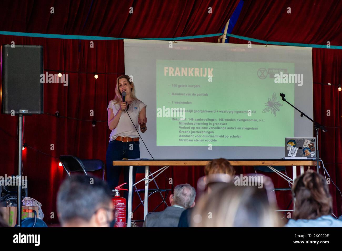 Eva Rovers, writer, and cultural historian is giving a talk, during the ...