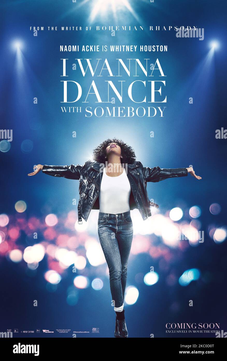 I Wanna Dance with Somebody Whitney Houston Stock Photo