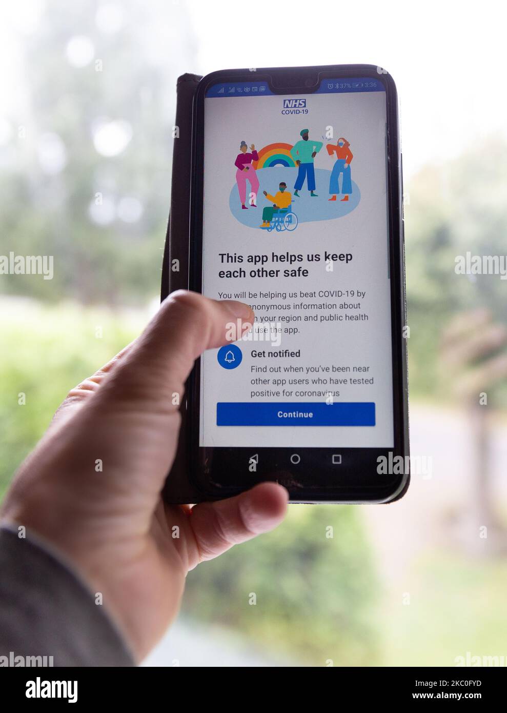 Nhs app check in hi-res stock photography and images - Alamy
