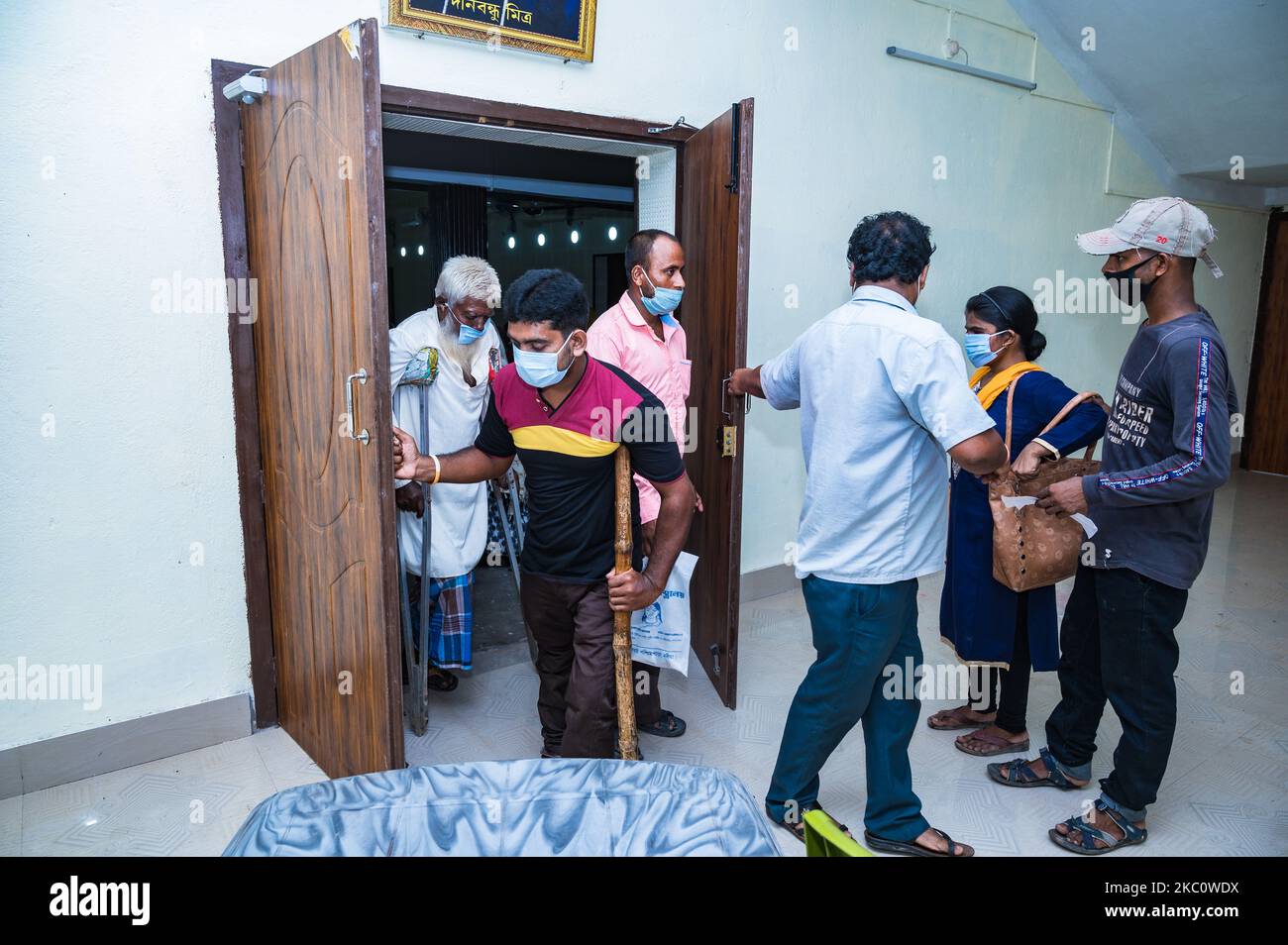 A distribution of disability aids donation function was held at the