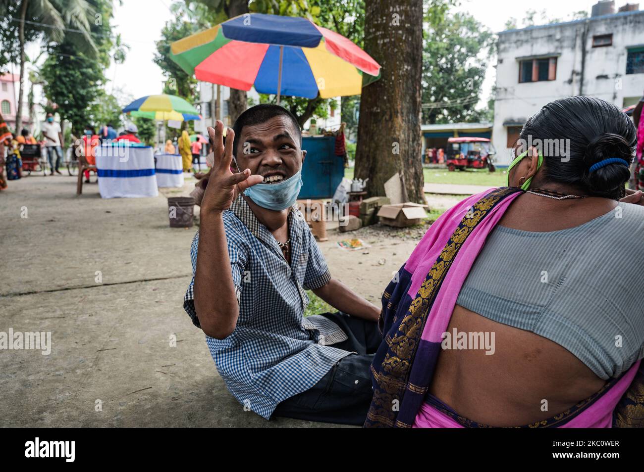 A distribution of disability aids donation function was held at the