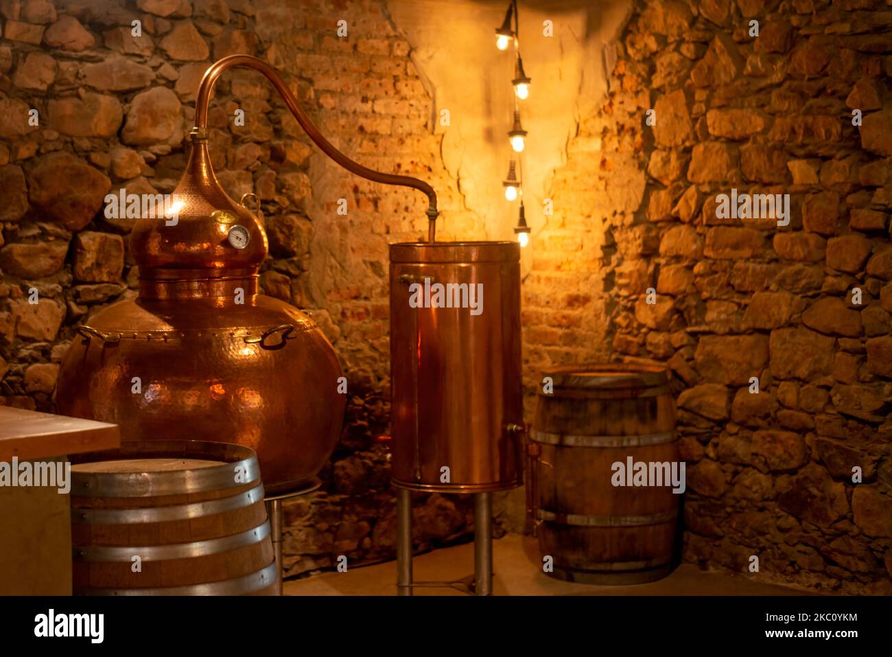 Brewery containers alcohol close up hi-res stock photography and images ...