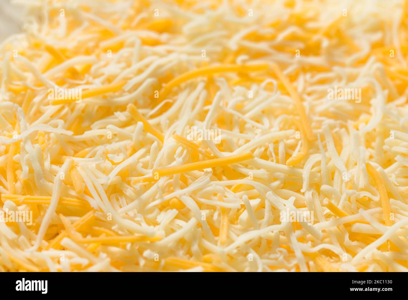 Organic Shredded Mexican Cheese in a Bowl Stock Photo Alamy