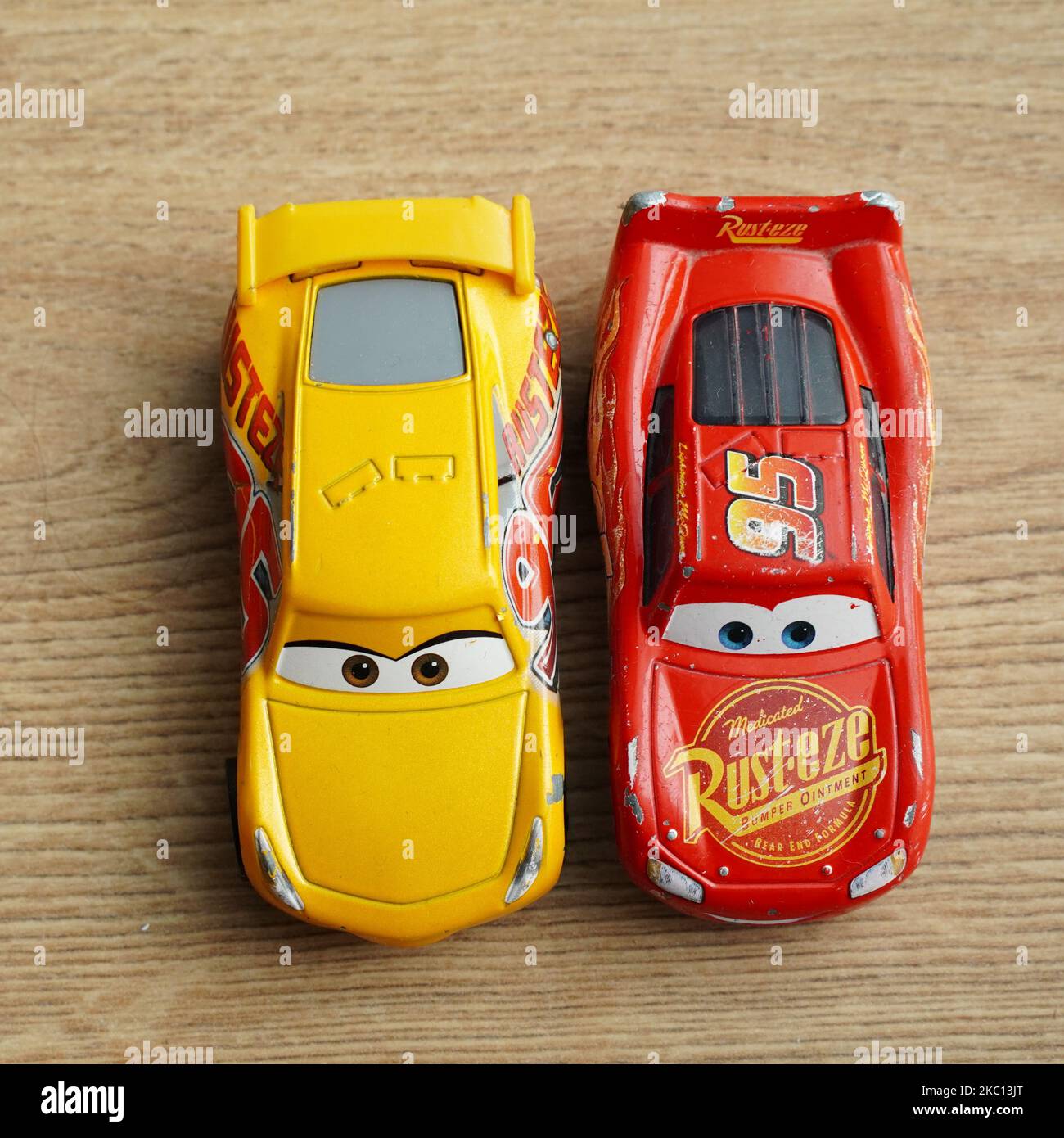 Lightning mcqueen toy car hi-res stock photography and images - Alamy