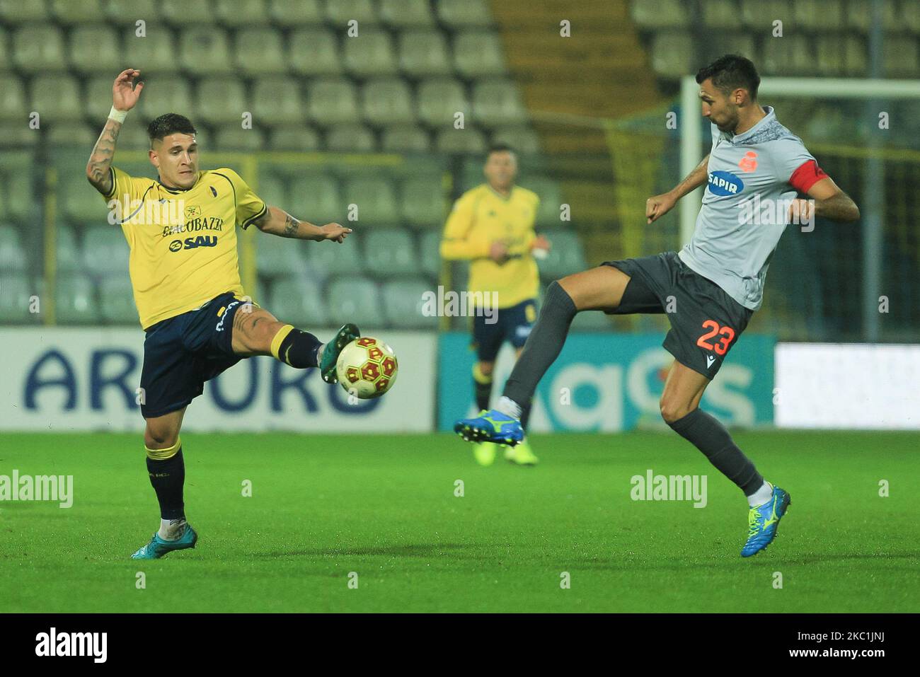 Tiziano tulissi and nebil caidi in action hi-res stock photography and ...