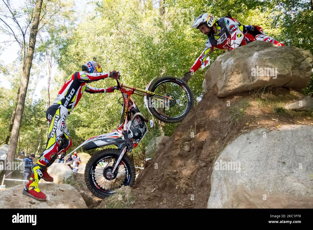 FIM TrialGP World Championships; Adam Raga Sans, TRRS Team, in action ...
