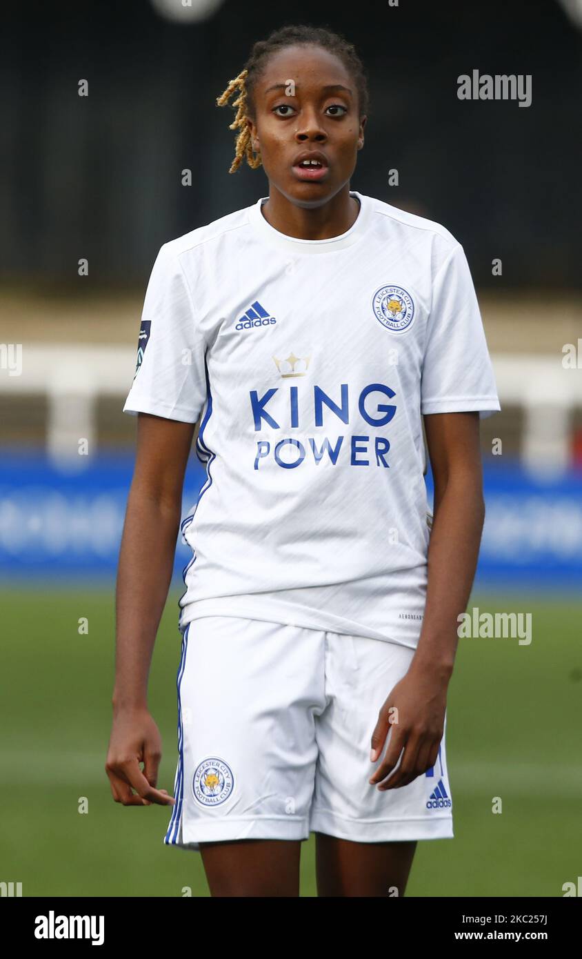 Paige Bailey Gayle of Leicester City Women during FA Women s Championship between Crystal Palace Women and Leicester City Women at Hayes Lane Stadium Bromley UK on 18th October 2020. Photo by Action