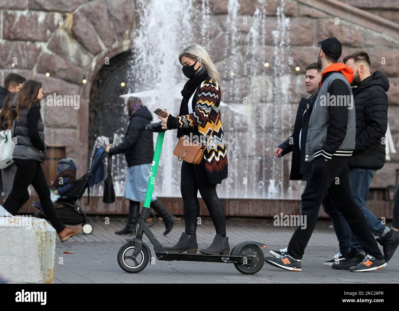 Ordinary life in the old district of Istanbul. two guys are riding along a  narrow street on one electric scooter. Turkey , Istanbul - 21.07.2020 Stock  Photo - Alamy