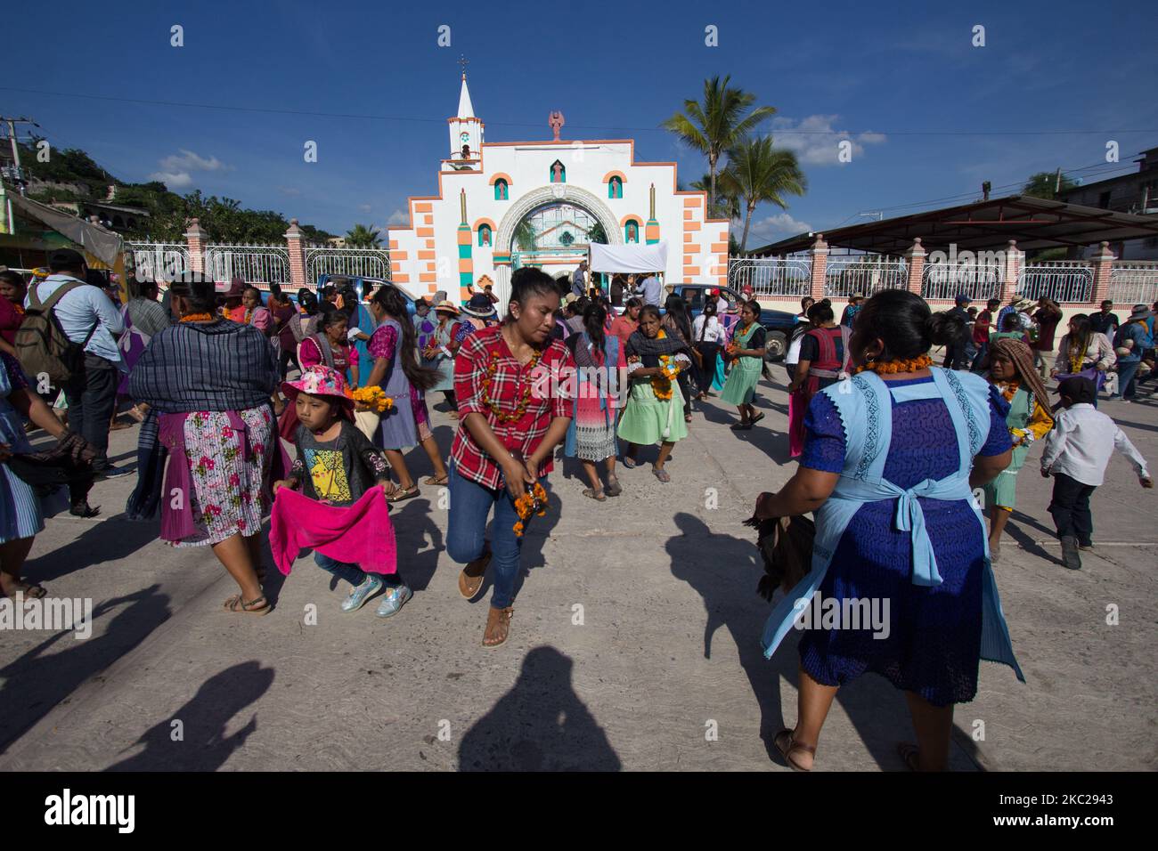 Santa Ana Ahuehuepan The Nahua community of Ahuehuepan, Guerrero, Mexico on October 11, 2020 ...