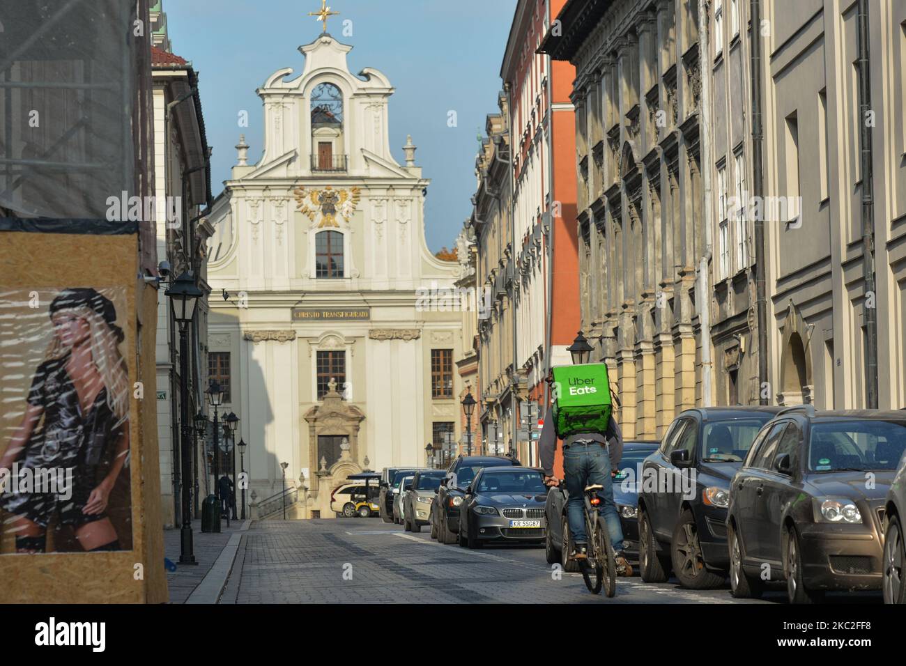 Uber Eats Delivery Currier Seen In Krakow s Old Town Starting Today uber-eats-delivery-currier-seen-in-krakow-s-old-town-starting-today