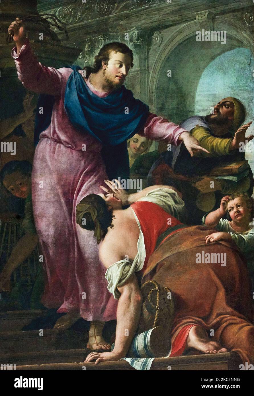 Gesu Scaccia I Mercanti Dal Tempio