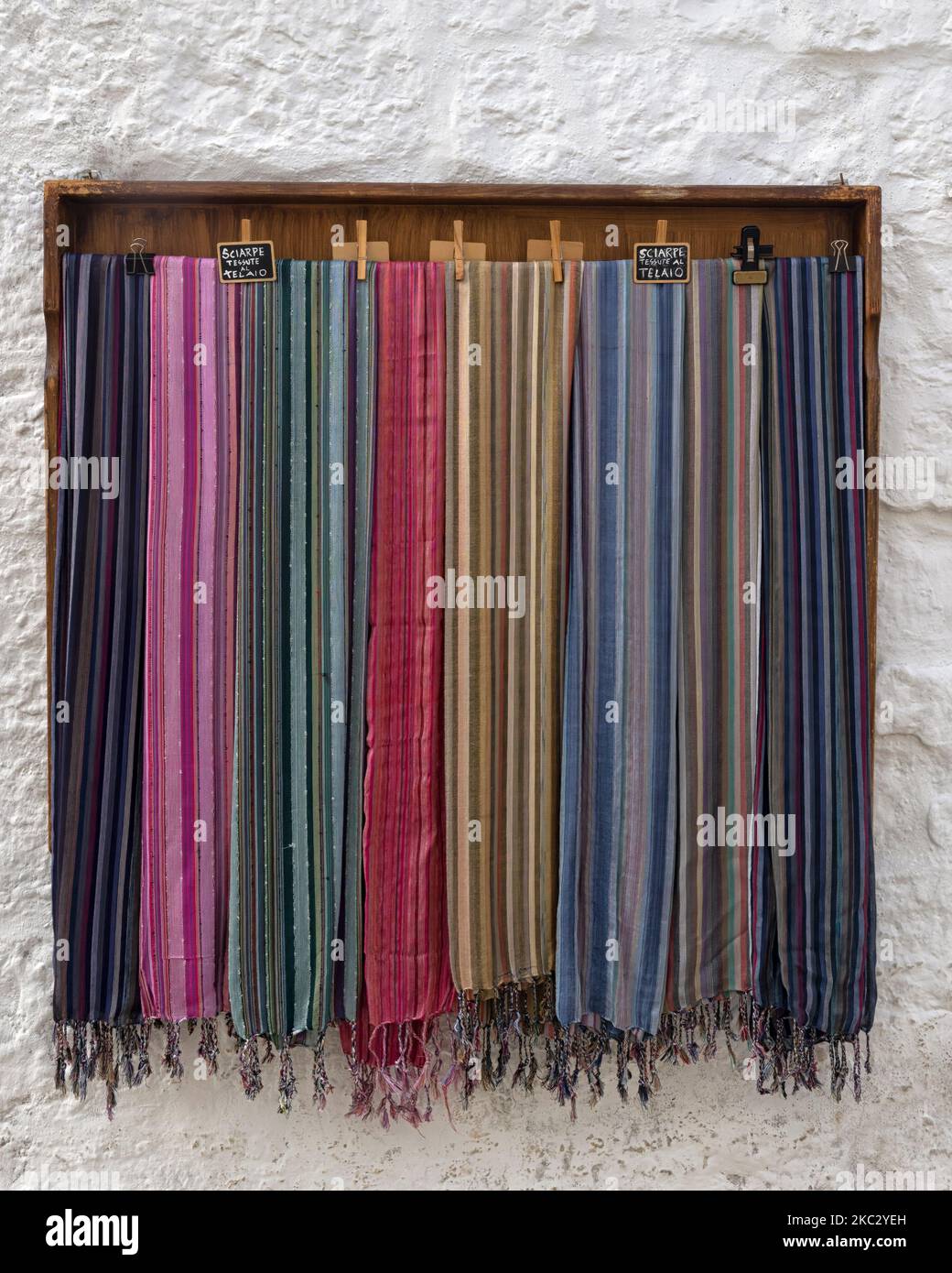 Scarves made in italy hi-res stock photography and images - Alamy