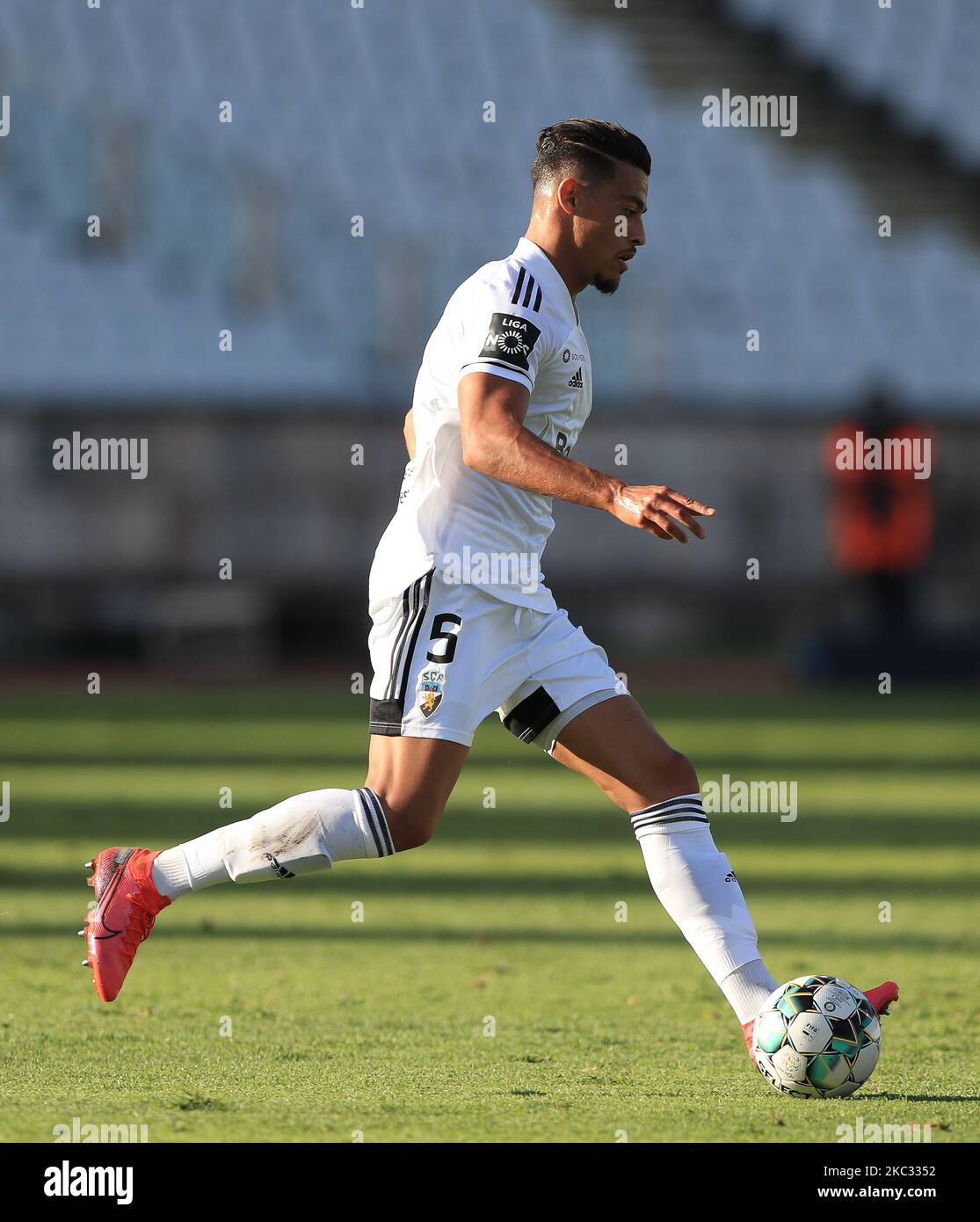 Amine of SC Farense in action during the Liga NOS match between 