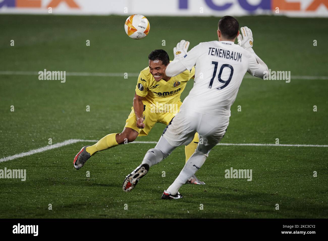 Écharpe Match Villarreal Vs Maccabi Tel-Aviv - UEFA Europa League 2020/21 (NEUVE)