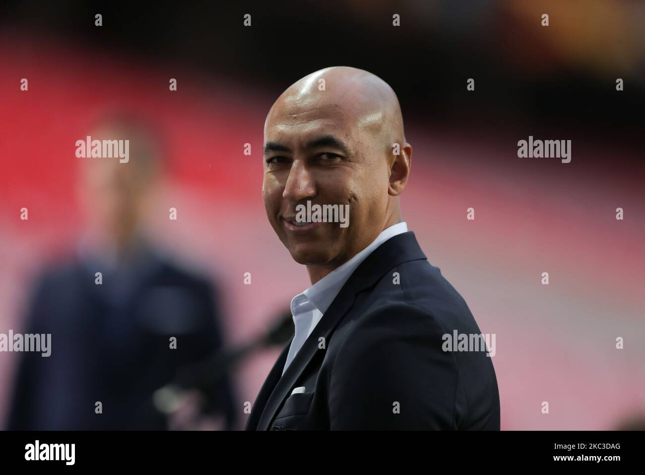 Luisao of SL Benfica during the UEFA Europa League Group D stage match between SL Benfica and Rangers FC at Estadio da Luz on November 5, 2020 in Lisbon, Portugal. (Photo by Paulo Nascimento/NurPhoto) Stock Photo