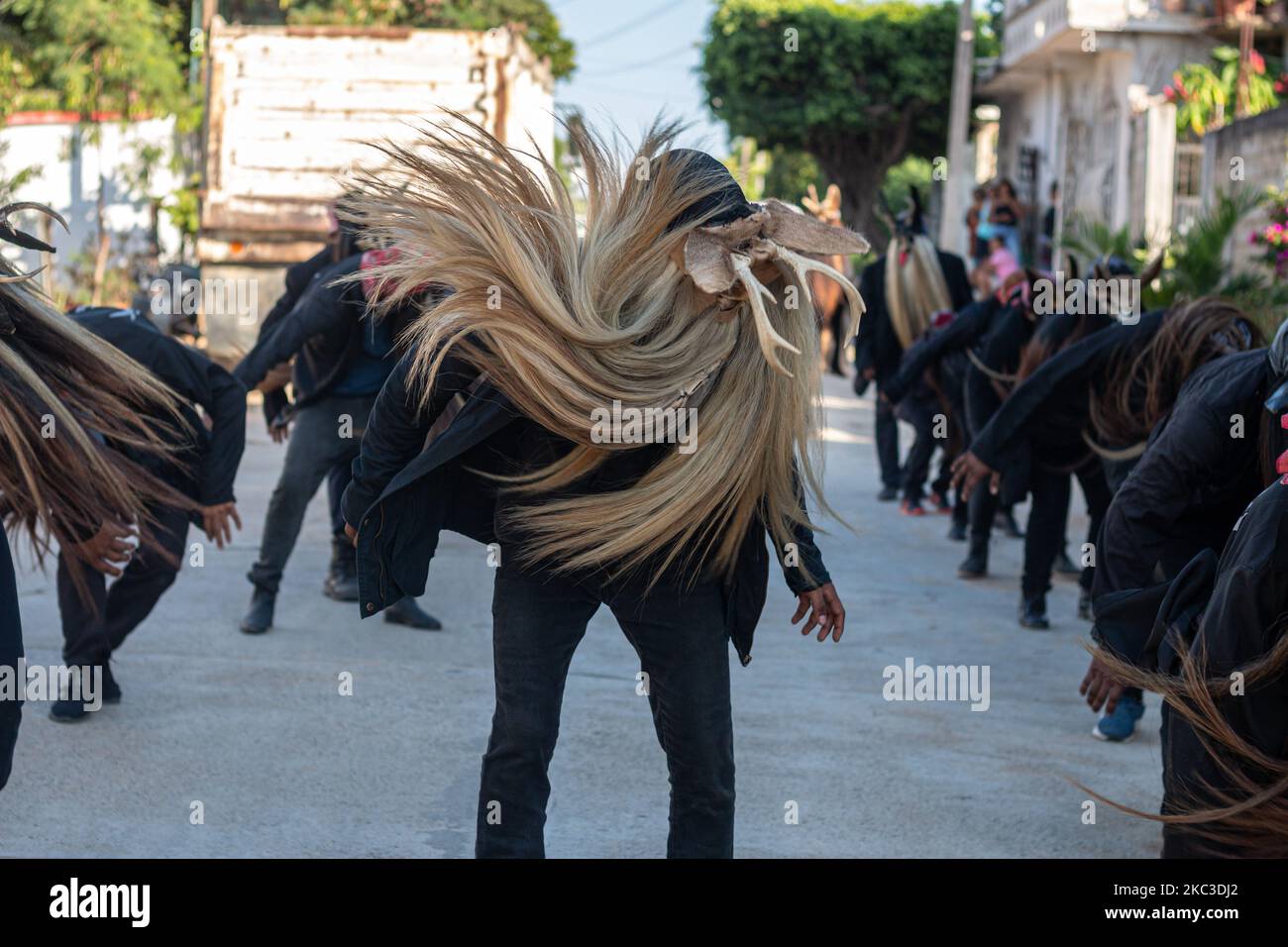 Young people from different communities on the Costa Chica of Guerrero
