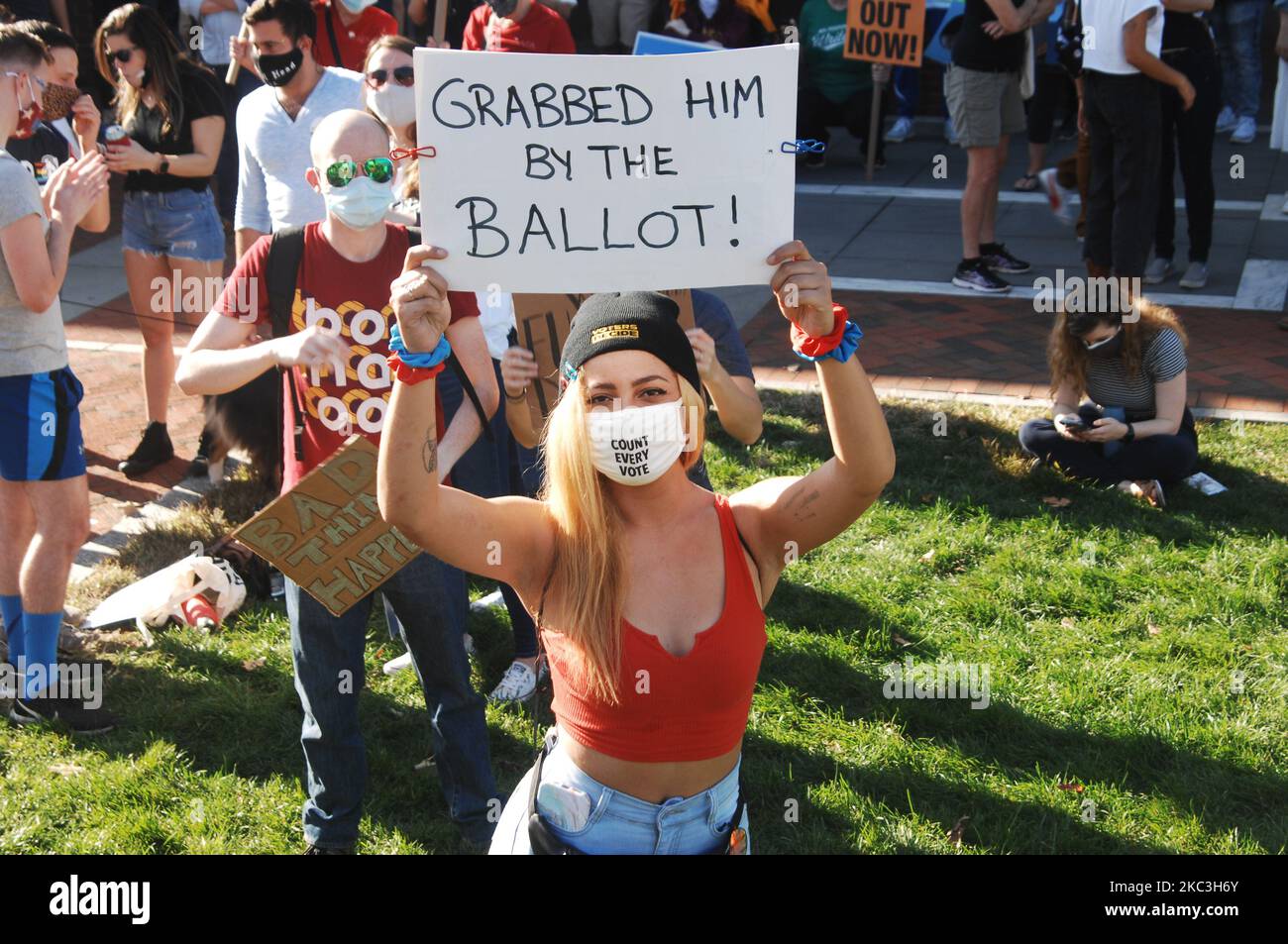 Philadelphians held a rally at Independence Mall to celebrate President ...