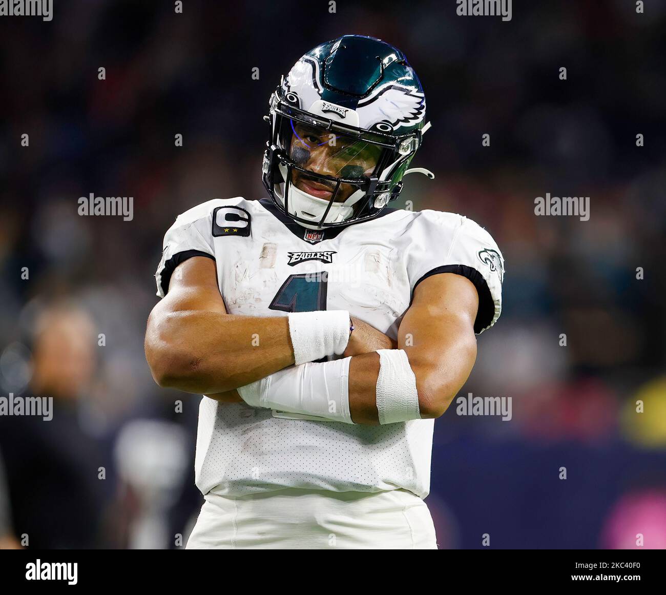 Houston, Texas, USA. 3rd Nov, 2022. Philadelphia Eagles quarterback