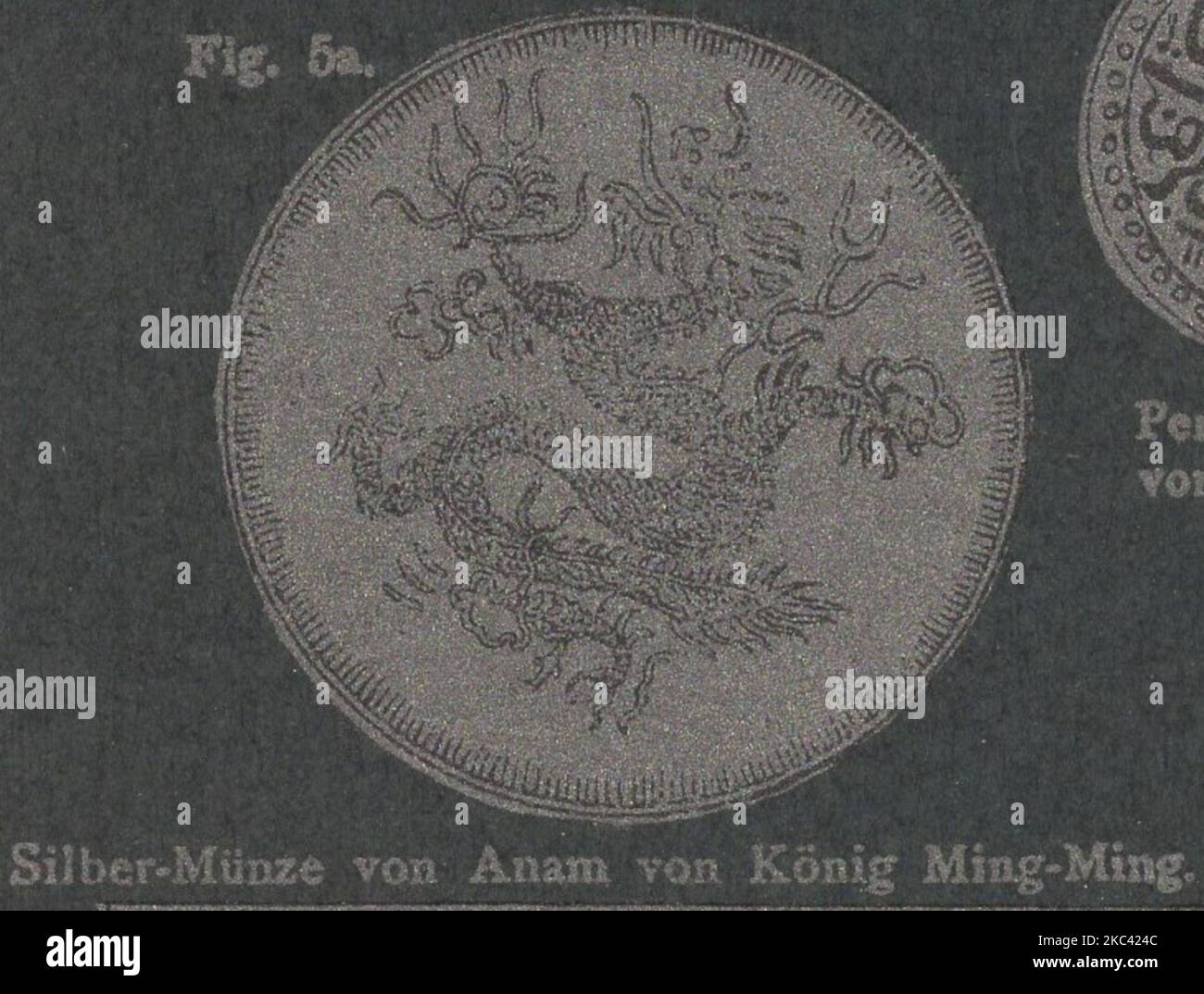 Antique 19th century germany numismatic illustrated catalogue with