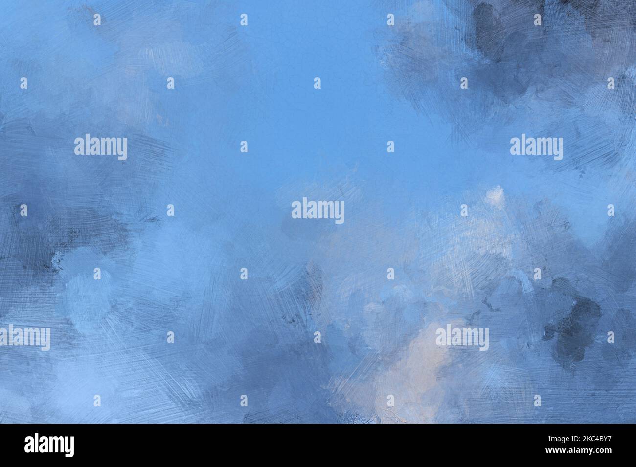 Abstract light blue and grayish oil