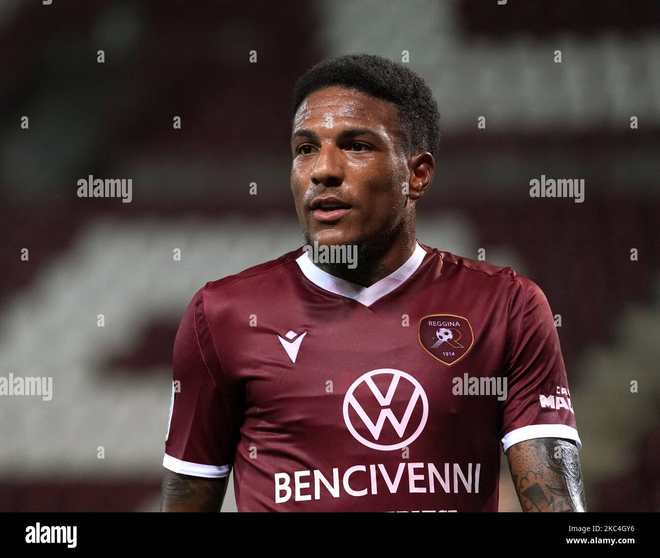 Michael Folorunsho of Reggina 1914 during the Serie B match