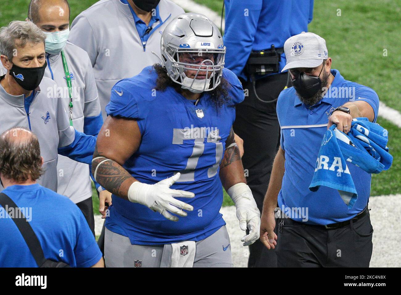 Detroit lions nose tackle hires stock photography and images Alamy
