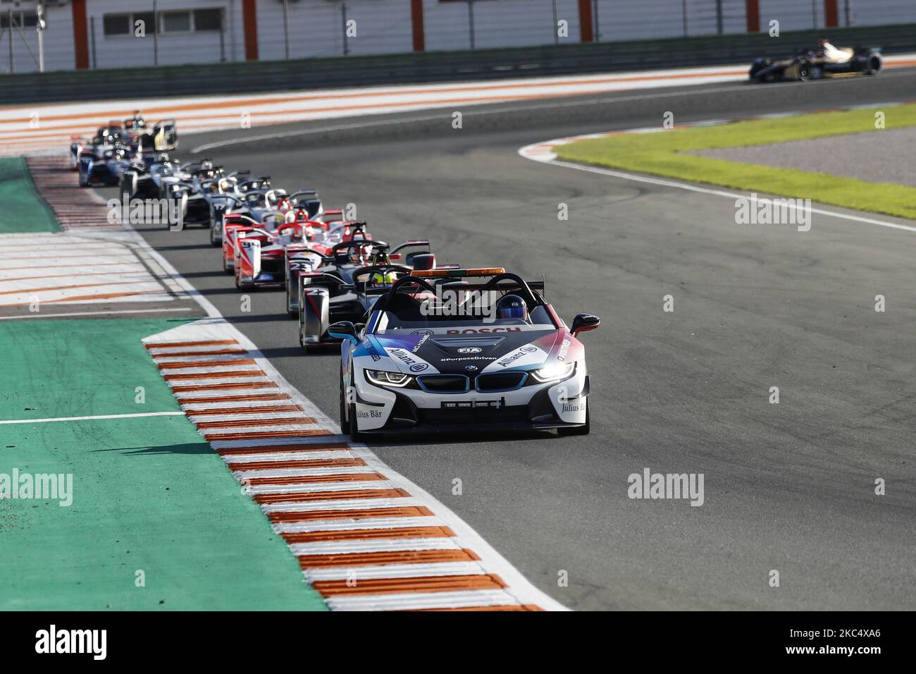 BMW i8 Roadster Safety Car during the ABB Formula E Championship