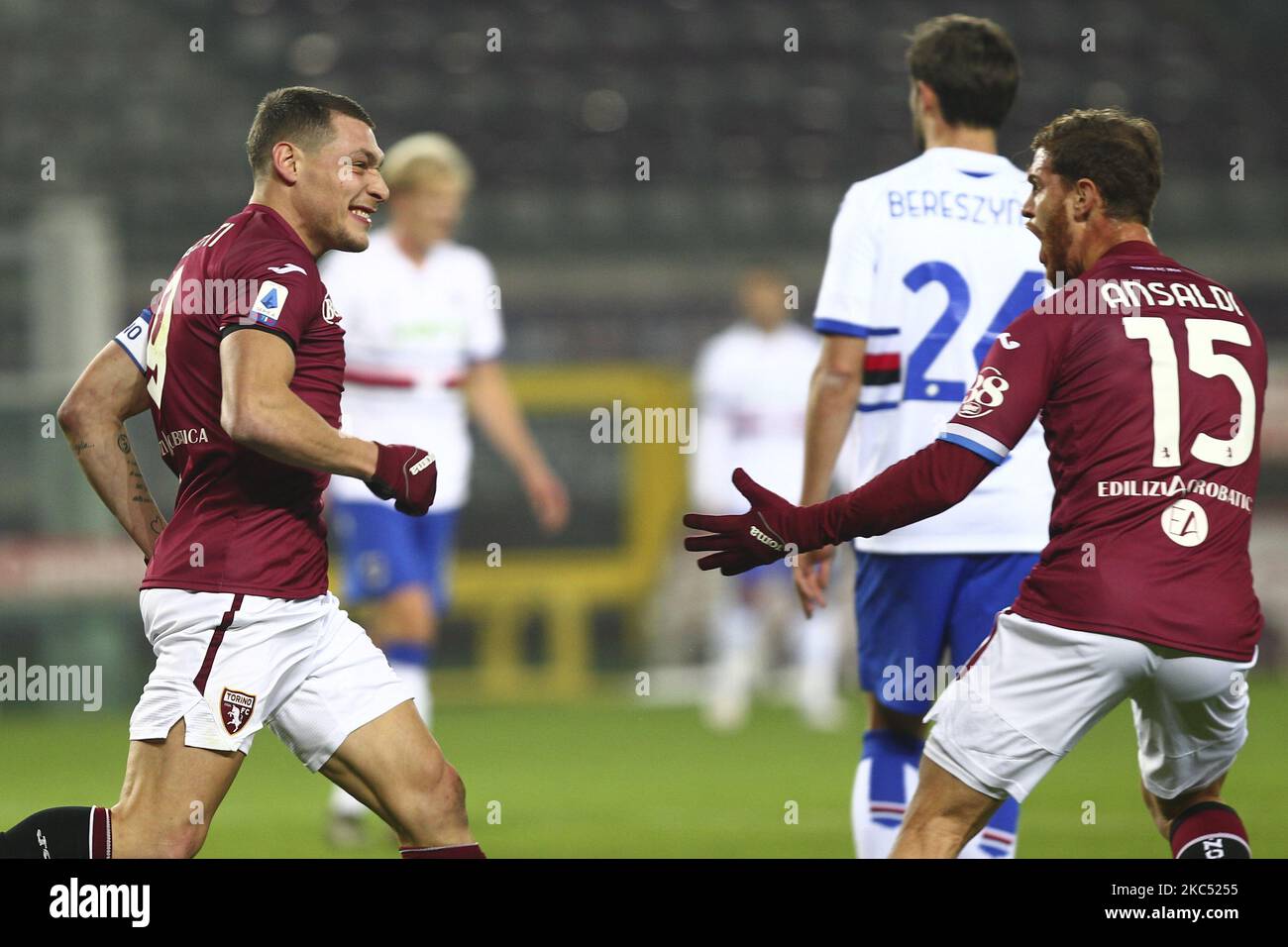 Torino FC vs UC Sampdoria editorial image. Image of serie - 203501730