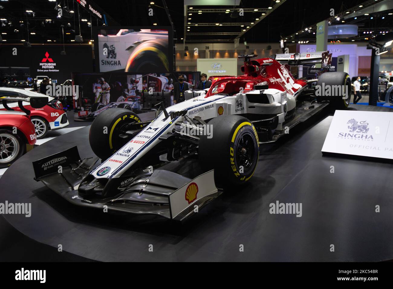 Alfa Romeo Racing ORLEN C39 is a Formula One car constructed by Alfa ...