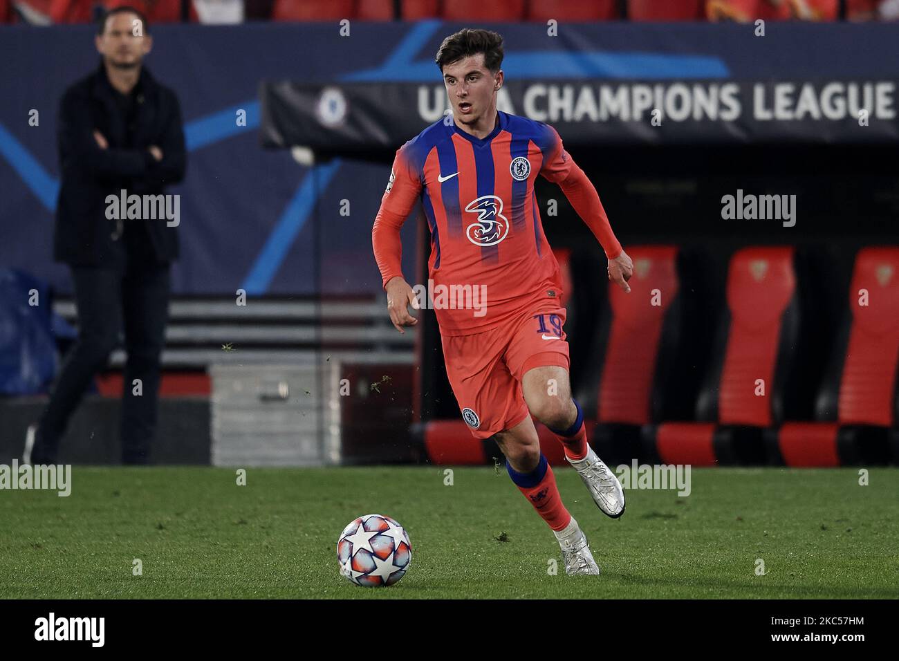Mason Mount of Chelsea during the UEFA Champions League Group E stage ...