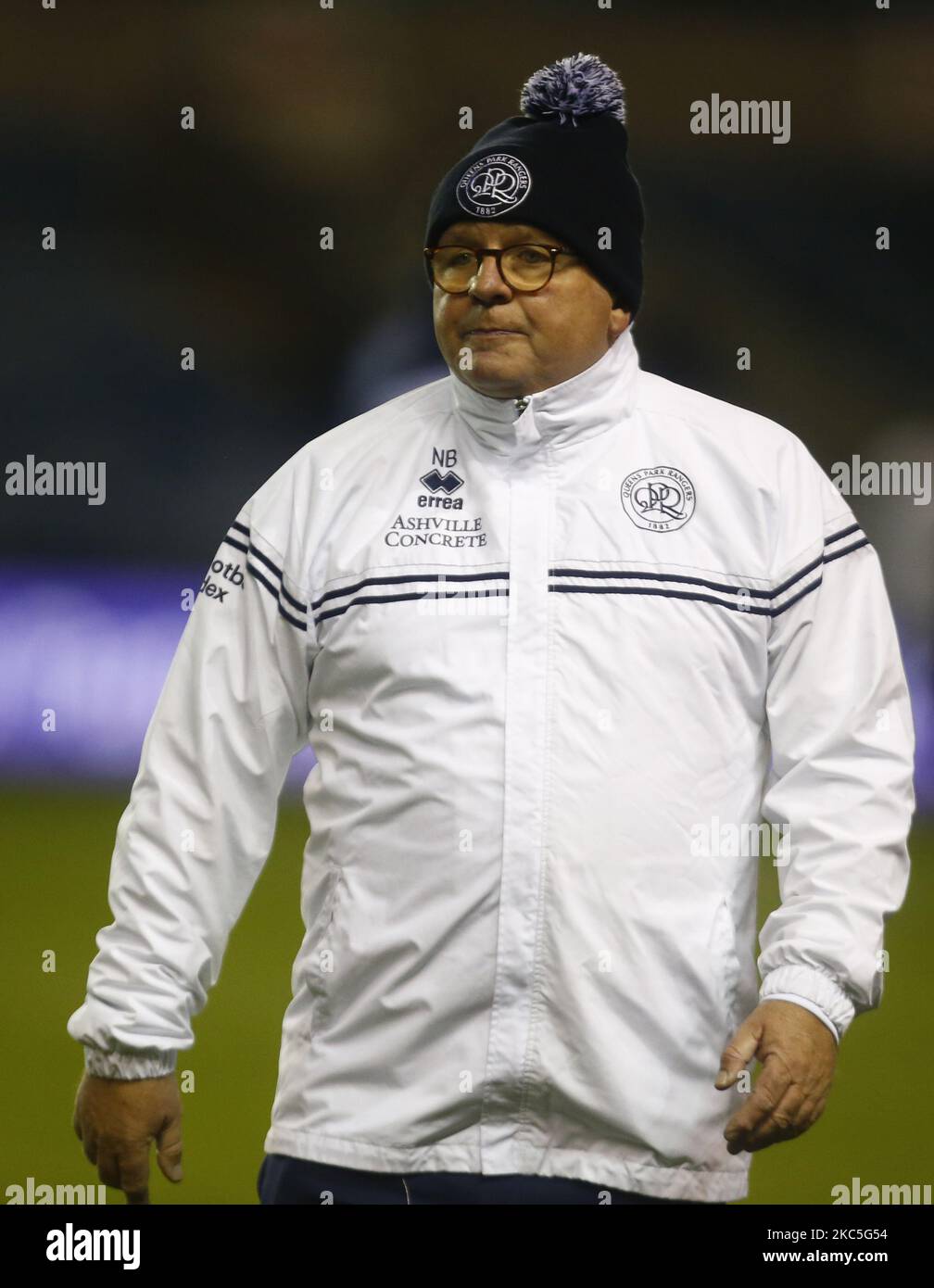 Queens park rangers coach neil banfield hires stock photography and