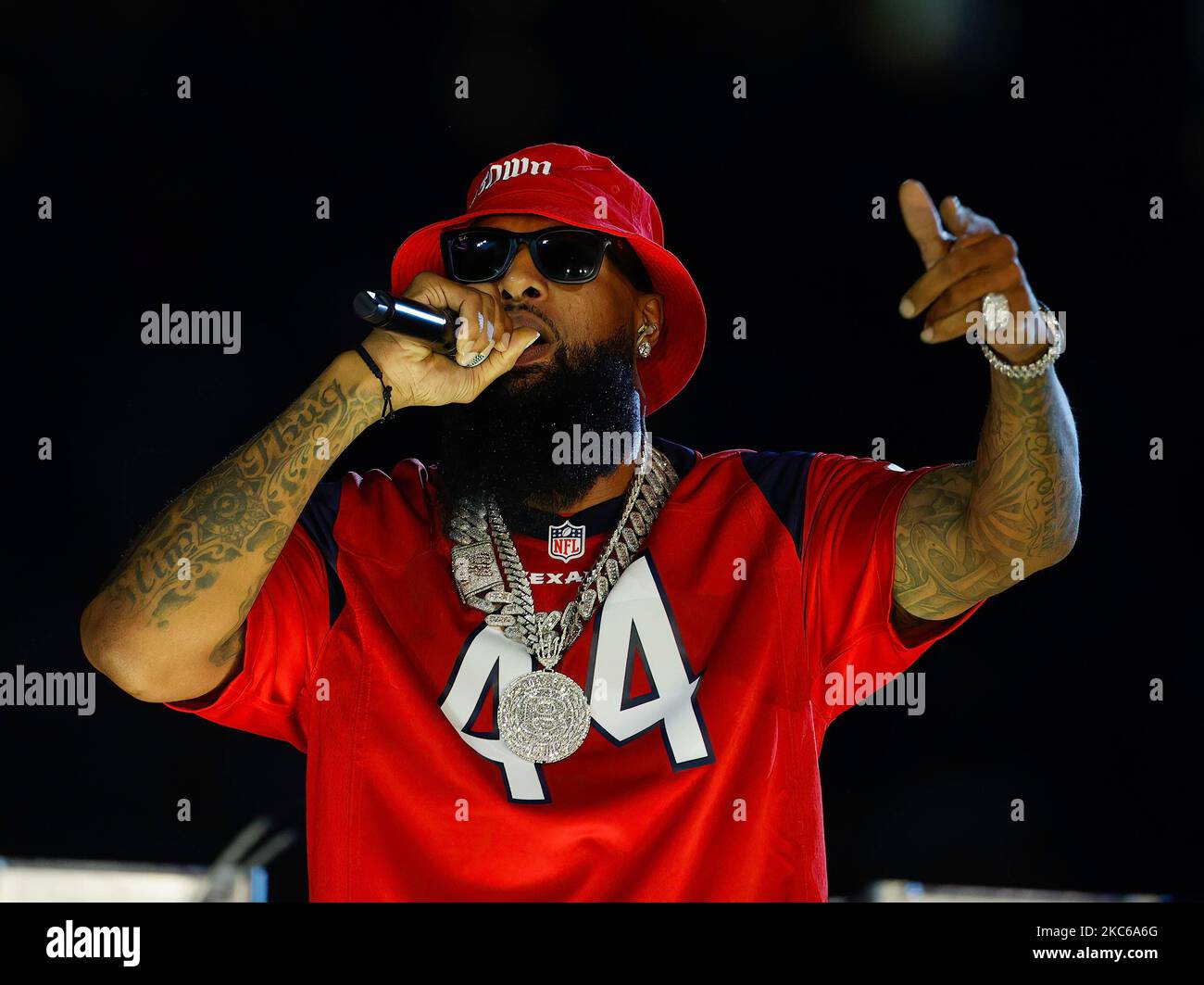 November 3, 2022 Houston, Texas, USA Houston rapper BIG SLIM performs