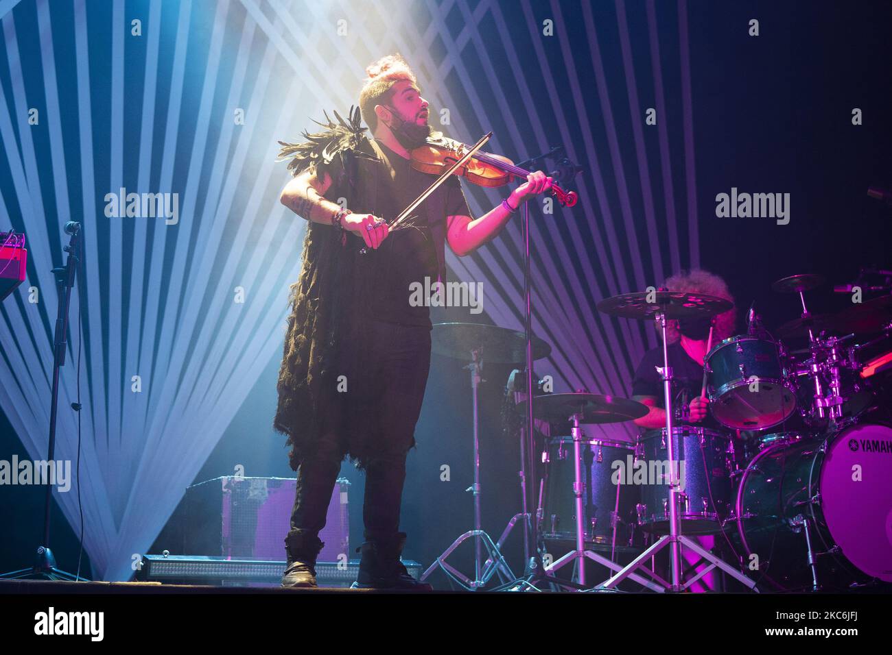 Spanish violinist Guillen during his performance at the STRAD El