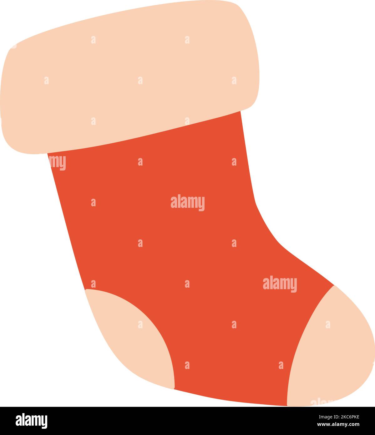 christmas sock illustration Stock Vector Image & Art Alamy