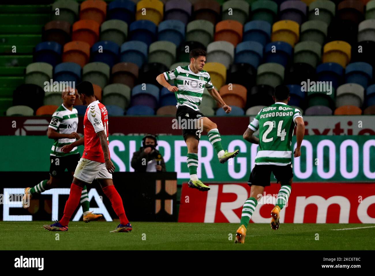 Pedro Goncalves Liga Portugal Game Sporting Moreirense Estadio Jose  Alvalade – Stock Editorial Photo © mrogowski_photography #676747364