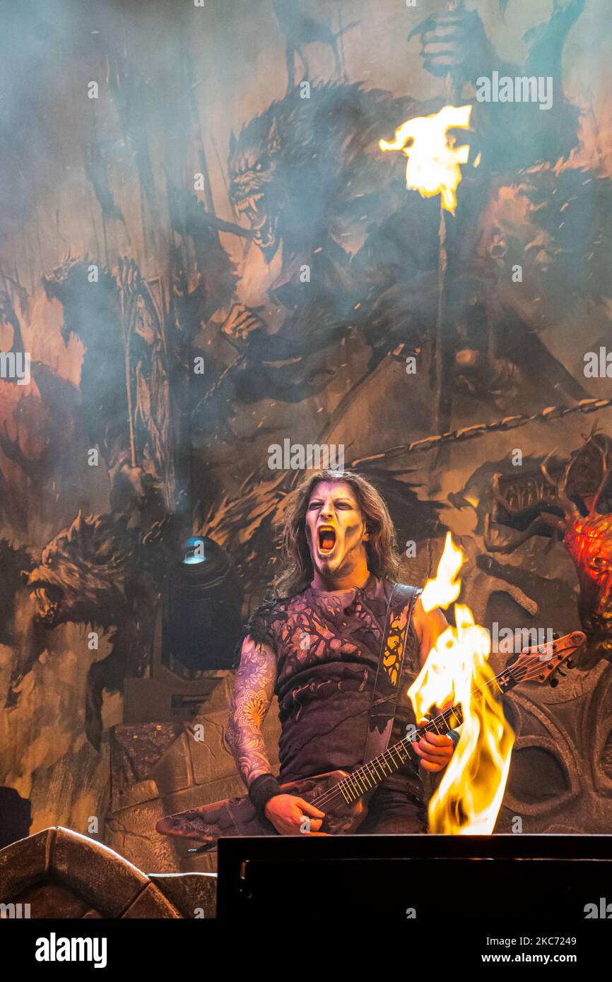 Power metal concert of the german band Powerwolf, in the XV edition of ...